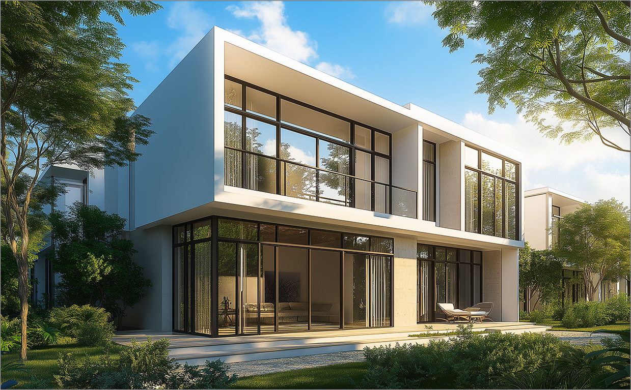 Euplai Thermal Break Aluminum Windows and Doors - Energy Efficient Facade Solutions